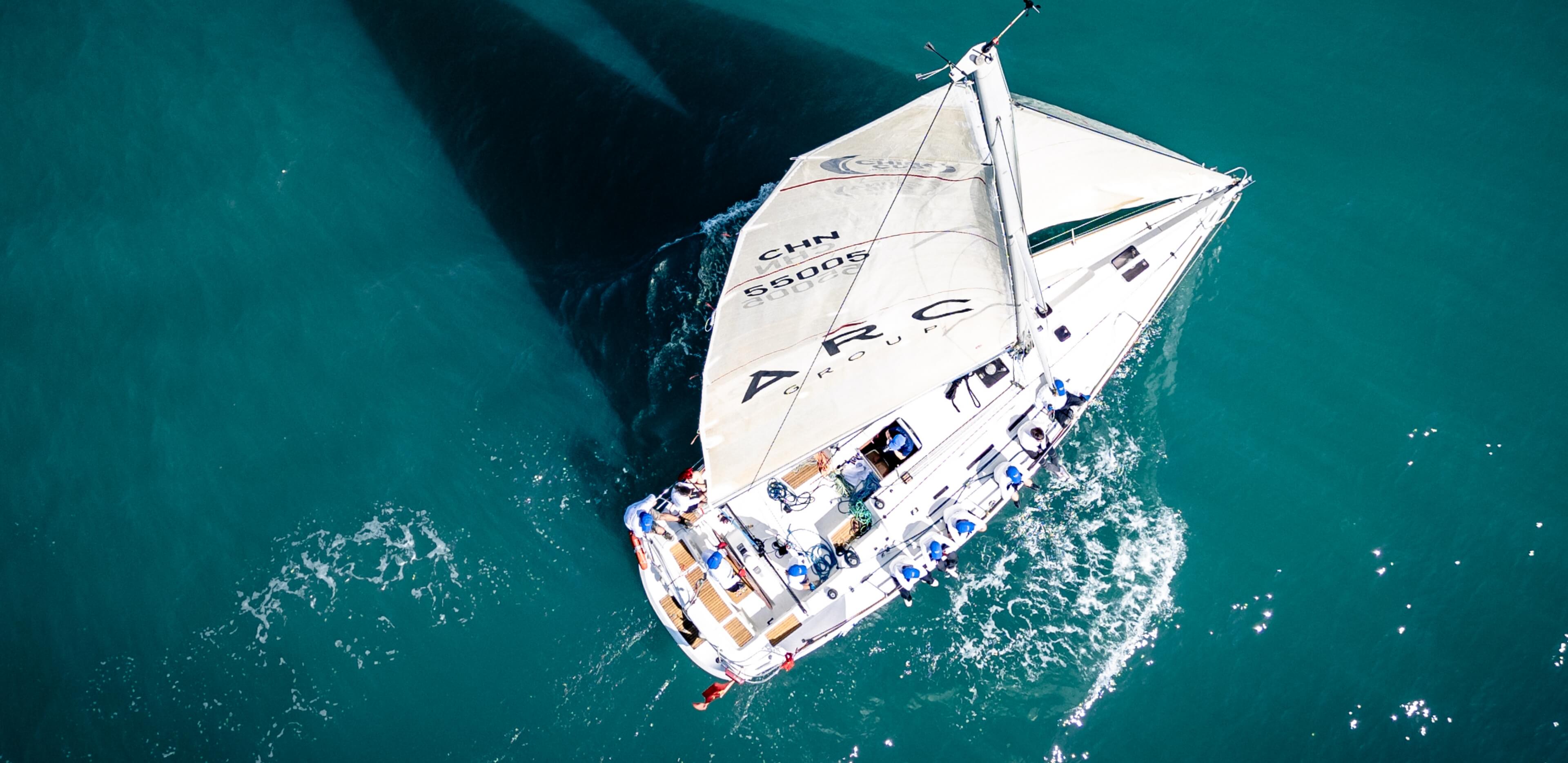 ARC Group-sponsored China Cup yacht