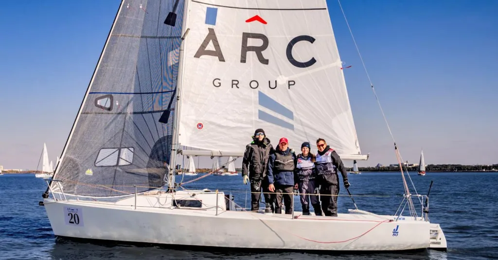 ARC集团赞助职业帆船队参加2025年长三角帆船赛总决赛