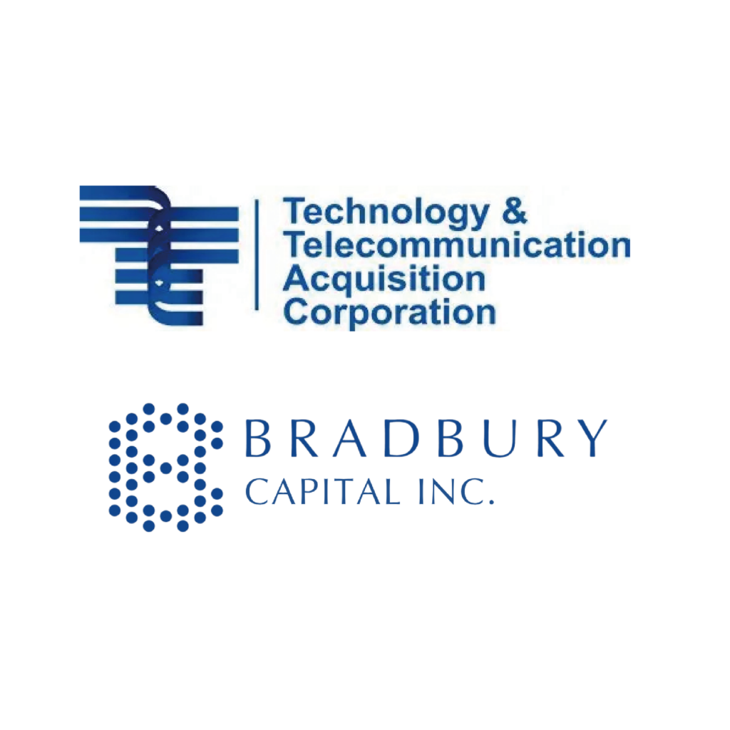 Technology & Telecommunication Acquisition Corporation with Bradbury Capital Holdings Inc.